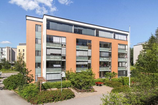 Kerrostalo, joka on Kontukuja 2a seniorikohde